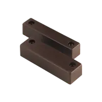 MMS01BR - Contact cu montaj pe suprafata din plastic maro