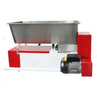 Eno 15 semiinox, zdrobitor desciorchinator struguri, cu motor, Enoitalia, cuva din inox, carcasa din tabla smaltuita, cuva cu snec, motor 0,75kW, productivitate 1600-1800 kg/h, productie Italia - Default Title