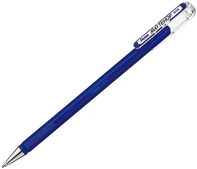 Pentel Mattehop Roller - Albastru, 1.0 mm