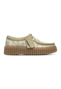 Mocasini de piele intoarsa Torhill - Verde deschis/Verde lime/Verde fistic