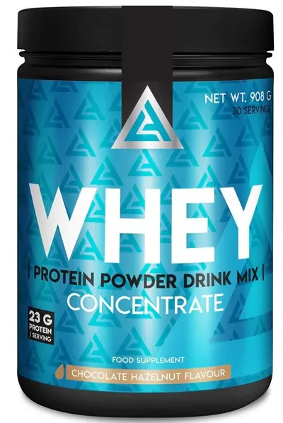 Whey Protein Concentrate, ciocolată cu alune, 908 g, Lazar Angelov Nutrition