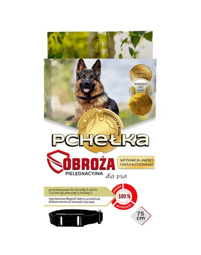 PCHEŁKA Zgarda caini cu ulei esential M-L 75cm