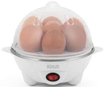Aparat de fiert ouă Muhler - ME-271, 350W, 7 ouă, alb