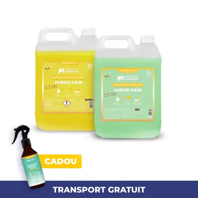 Pachet FAIN - Detergent & Balsam + Cadou Parfum de cameră, Detergent + Balsam