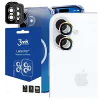 Protector pentru cameră 3mk - Lens Protection Pro, iPhone 16/16 Plus, rainbow