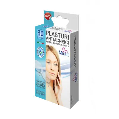 Plasturi antiacneici X 30, Minut