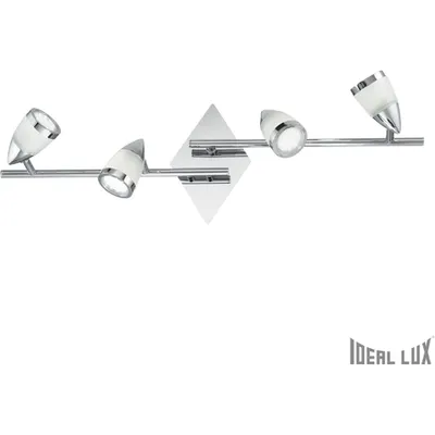 Plafoniera Faro 4 becuri, dulie GU10, L:670 mm, H:220 mm, Crom