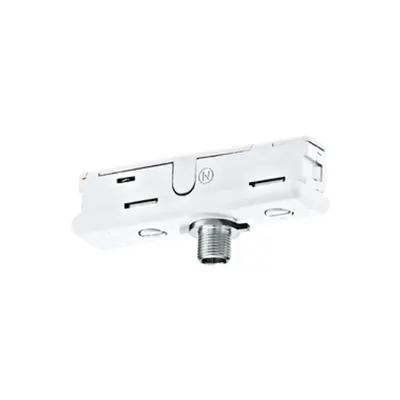 Villanova 1 / 1-Phase Adapter with strain relief white