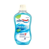 Apa de gura fara alcool Fresh & Minty, 500ml, Aquafresh