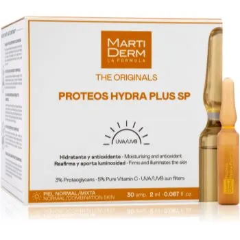 MartiDerm The Originals Proteos Hydra Plus SP Ampoules ingrijire anti-rid in fiole