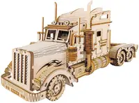 Puzzle 3D din lemn Robo Time din 286 de piese - Camion
