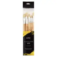 Set 2 x Pensule Pictura Ulei Atelier, 8 Bucati