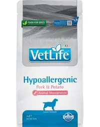 FARMINA VetLife Hypoallergenic Adult Pork Hrana dietetica pentru caini, cu porc 2 kg