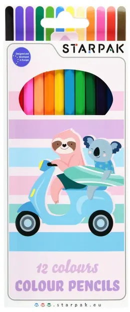 Creioane colorate Starpak Koala - 12 buc.