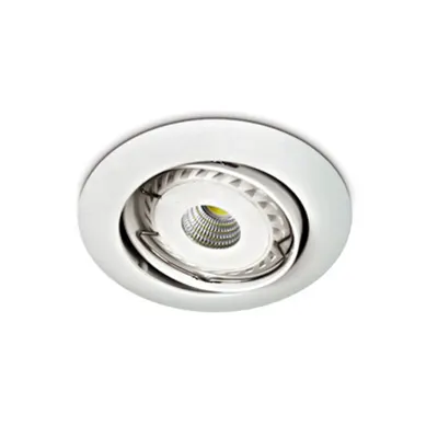 Punto-A PAR16, GU10, 50W, IP20, ajustabil, alb