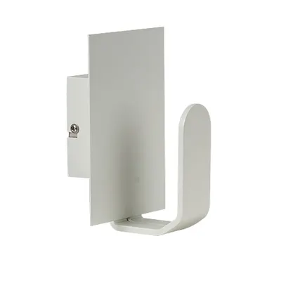 Corp de iluminat LED, DE PERETE, cu lumina indirecta, 3,5W, corp alb, lumina calda