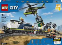 Constructor LEGO City - Jaf dintr-un tren de poliție (60508)