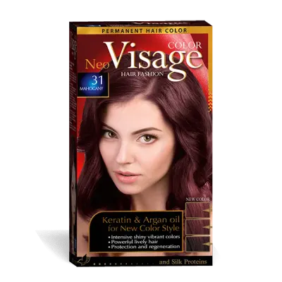 Visage Vopsea de par Neo Keratin & Argan Oil 31 Mahogany