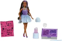 Păpuşă Barbie Party Unboxed - Pregătire pentru petrecere, cu accesorii, violet