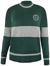 Pulover CineReplicas Movies: Harry Potter - Slytherin Quidditch, mărimea XS (pentru copii)