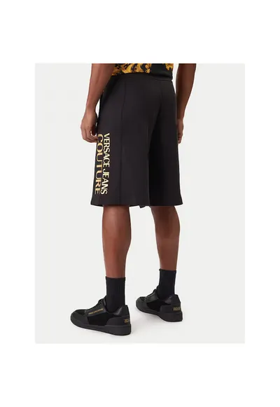 Pantaloni scurti sport Barbati - bumbac - negru