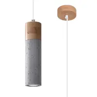 Lampa suspendata ZANE 1 gri