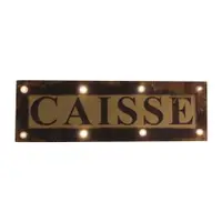 Tăbliță cu lumini Antic Line Caisse
