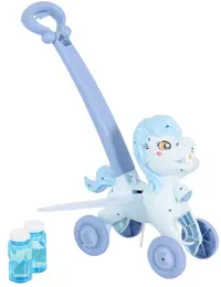Jucărie cu bule de săpun Moni Toys - Ponei, Blue Wings