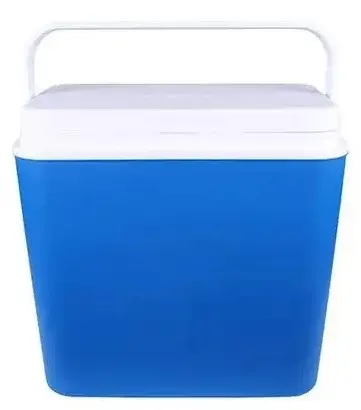 Cutie frigider Atlantic - 24L, pasiva, albastra