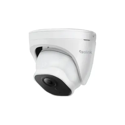 Camera supraveghere IP Dome Reolink RLC-520A P324, 5MP, IR 30 m, 4 mm, microfon, detectie persoane/vehicule, slot card, PoE