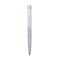 Surub de sol pilon metalic de fundare G76x1500x3-4xM16 pentru structuri fotovoltaice