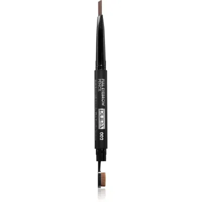 PUPA Milano Full Eyebrow Automatic Pencil creion pentru sprancene culoare 002 Brown 0.2 g
