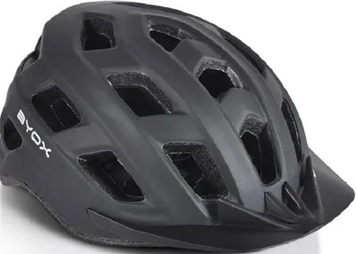 Casca de protectie pentru copii Byox - Y41, L (58-62 cm), Neagra