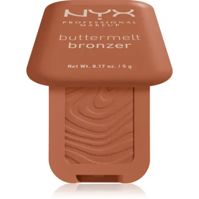 NYX Professional Makeup Buttermelt Bronzer autobronzant culoare Butta Ballin 5 g