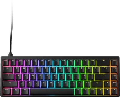 Tastatură mecanică Endgame - KB65HE, Gateron Magnetic, RGB, negru