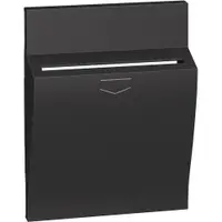 Placa 3 module pentru referintele K4549 si K4548 Bticino Living Now KG22, negru