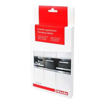 Tablete anti-calcar pentru espressoarele de cafea, cuptoarele cu aburi si cuptoarele electrice, GP DC CX 0061 T, 6 bucati