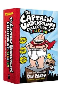 The Captain Underpants Color Collection (Captain Underpants #1-3 Boxed Set)