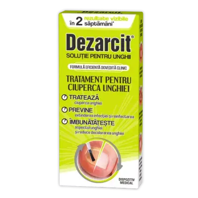 Dezarcit solutie pentru tratament ciuperca unghiei, Zdrovit | 5 ml