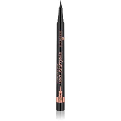 essence Eyeliner Pen creion pentru conturul ochilor culoare 010 Blackest Black 1.1 ml