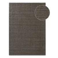 Covor gri închis/maro închis țesut manual din lână 160x230 cm Camden Parker – Ted Baker