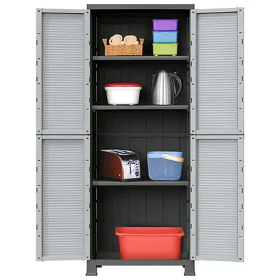 vidaXL Dulap, 68x39x171,5 cm, plastic