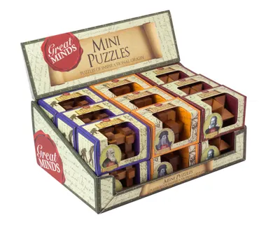 Puzzle logic din lemn Professor Puzzle - Great Minds, soeriment