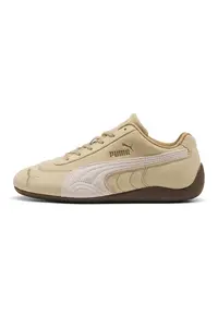 Pantofi sport Speedcat Wine Club de piele intoarsa - Alb/Galben vanilie