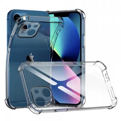 Husa pentru Apple iPhone 13 mini, Techsuit, Shockproof Clear, Transparenta