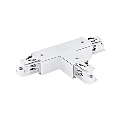 3-phase T-Connector surface, plastic, left white