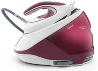 Stație de călcat cu abur Tefal - Express Protect SV9201E0, 2800W, 130 g/min, roșie/albă