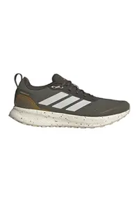 Pantofi Runfalcon 5 cu finisaj rezistent la apa - pentru alergare - Kaki/Grej