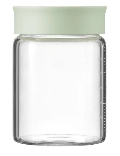 Borcane de depozitare BUYDEEM - CS1013, 3 buc, 500 ml, verde