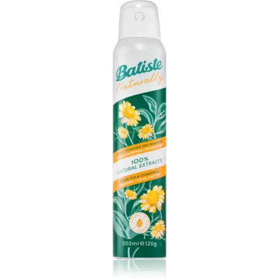 Batiste Naturally Green tea & Chamomile sampon uscat pentru a absorbi excesul de sebum 200 ml
